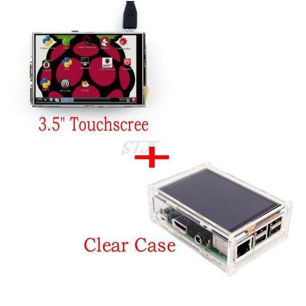 Turing Pi 2 - ラズベリーパイ,ラズベリーパイ2,パイ3,アクリル透明ケース,3.5 LCD用のスタイラス付きTFTタッチスクリーンディスプレイ