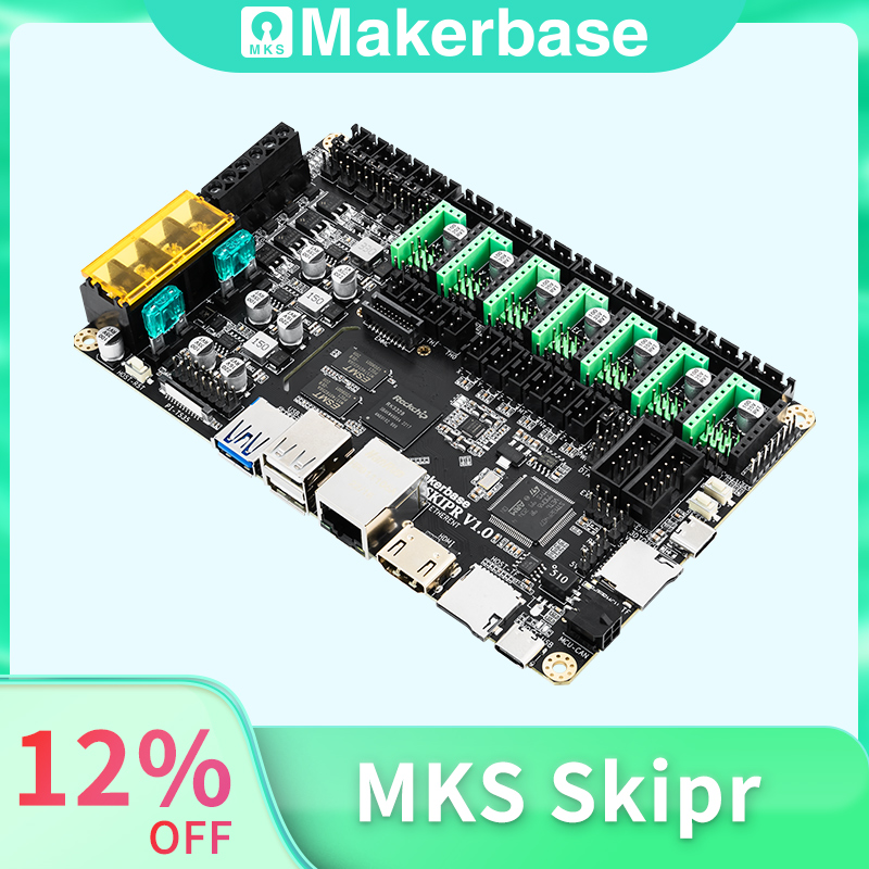 Turing Pi 2 - Maperbase mks skipr-3Dプリンター,クアッドコア64ビットsoc,実行Klipperおよび3.5/5.0インチ画面,ボルソンvs子ボード