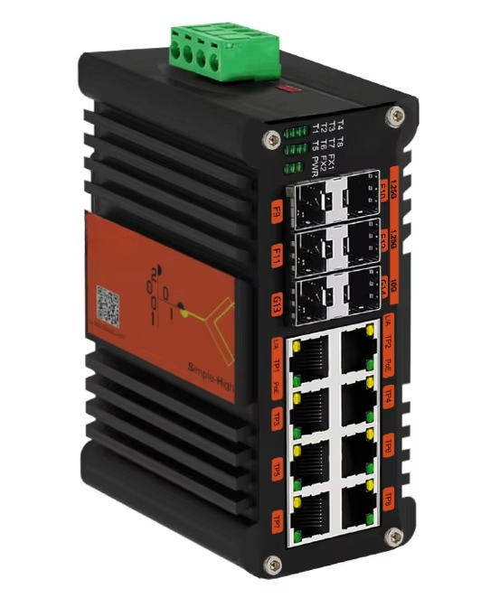 Managed Gigabit Poe Switch 8 Port 802.3At - 産業用L2+ 8ポートギガビット802.3at PoE + 4ポート1G SFP