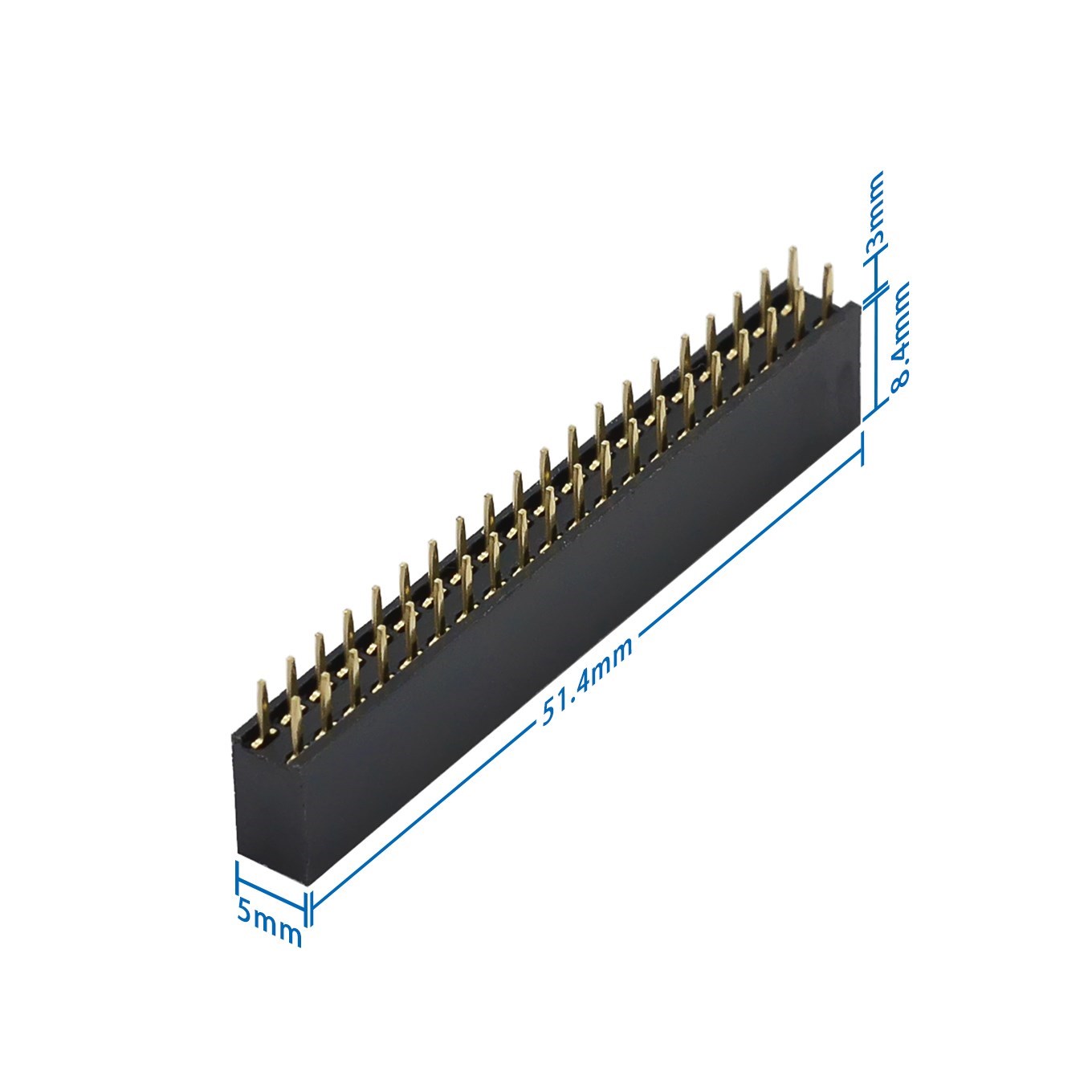 2*20 三層高ピッチ 2.54mm GPIO 高列メスシー - Turing Pi 2 のレビューと価格