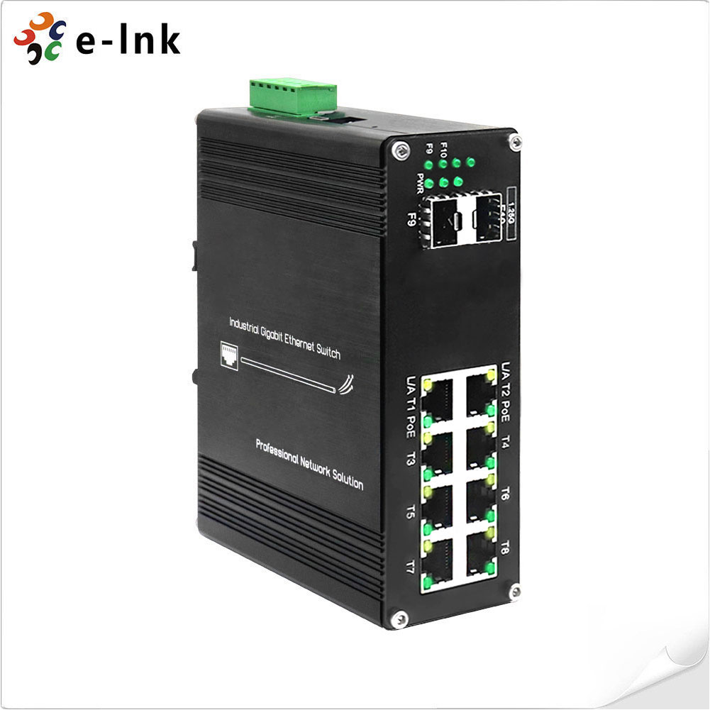 産業用マネージド 8 ポート ギガビット PoE+ スイッチ - Managed Gigabit Poe Switch 8 Port 802.3At のレビューと価格