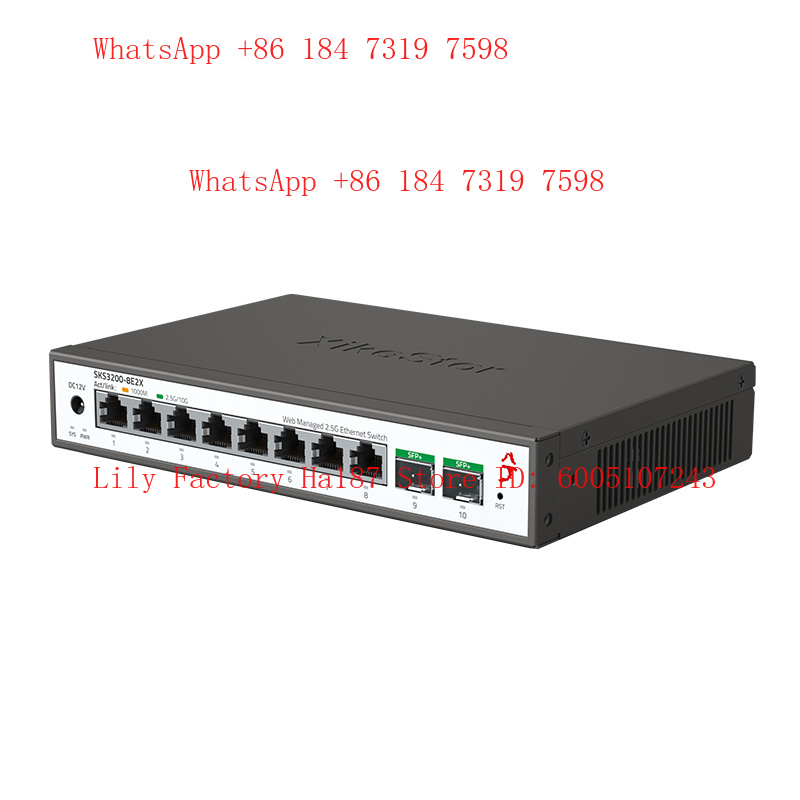 XikeStor 8*2.5G RJ45 2*10G SFP - Sfp+ 10G Managed Switch 8 Port のレビューと価格
